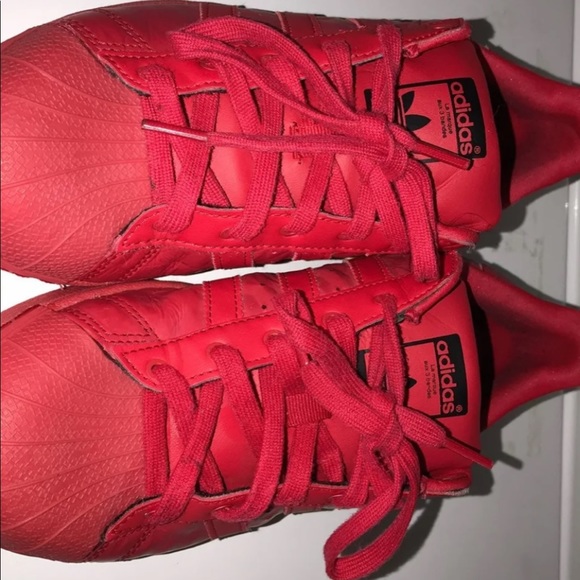 adidas shoes color red